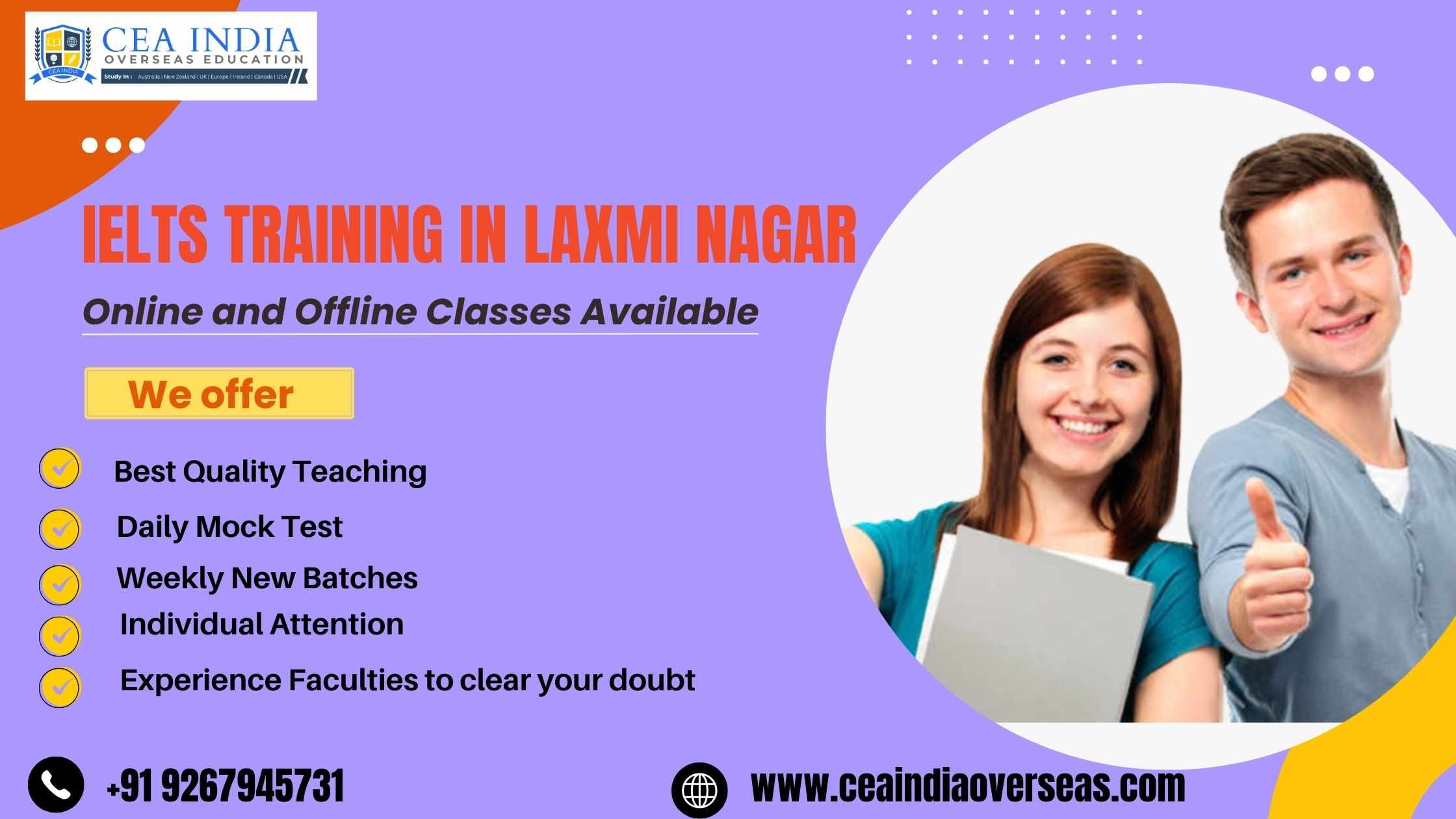 Best IELTS Coaching Institute in Laxmi Nagar, Delhi